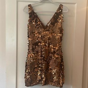 NWT Ramy Brook size S sequined dress